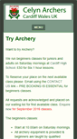 Mobile Screenshot of celynarchers.com